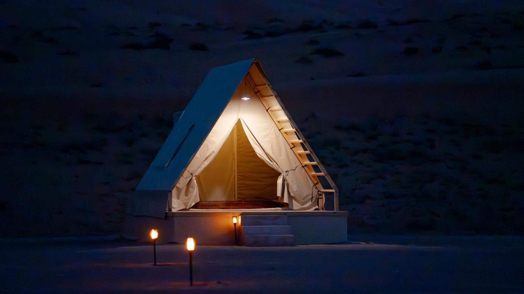 Adventurer Camp Hotel Al Wāşil Exterior foto