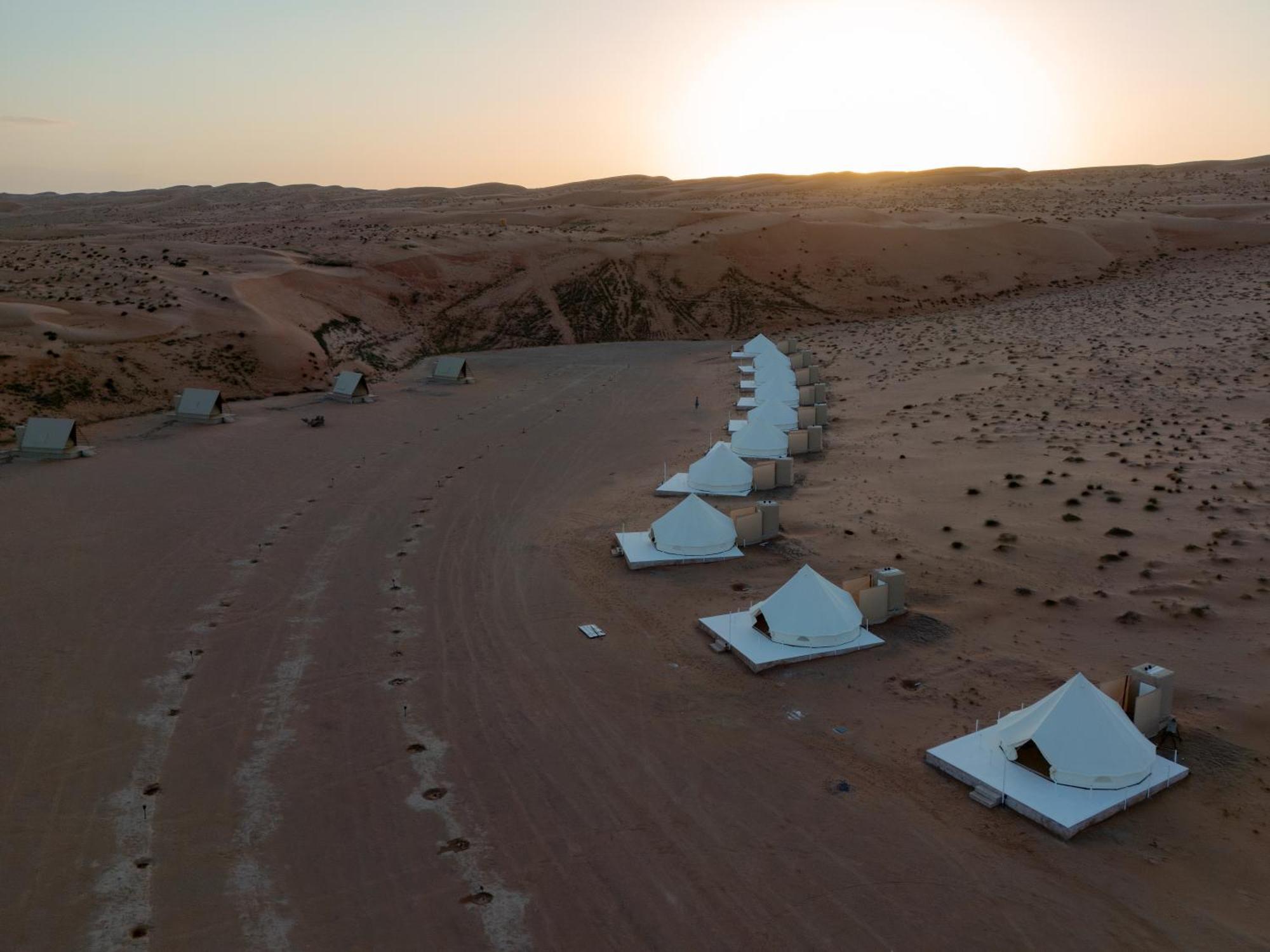 Adventurer Camp Hotel Al Wāşil Exterior foto