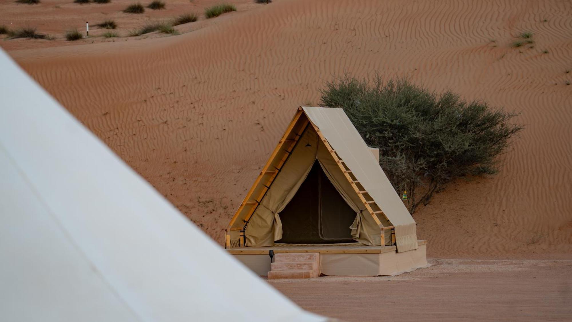 Adventurer Camp Hotel Al Wāşil Exterior foto