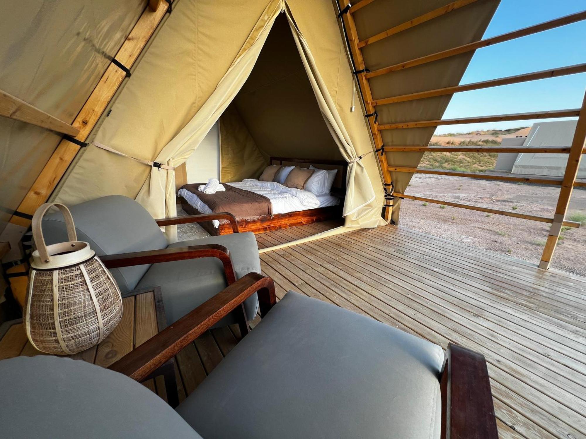 Adventurer Camp Hotel Al Wāşil Exterior foto